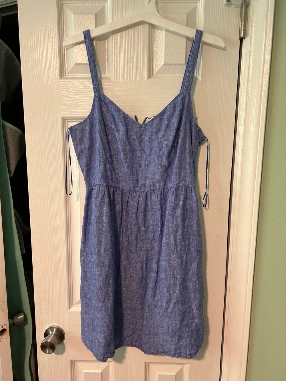 Cynthia Rowley linen zip dress